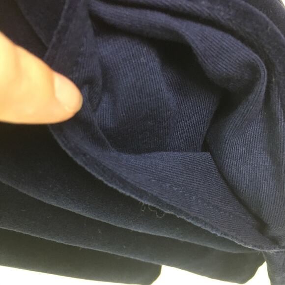 Denim & Co Velour Fit & Flare Jacket Navy XS - Picture 10 of 14